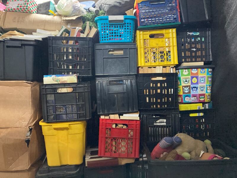 Milpark Storage Self storage unit auction IB-1204 13