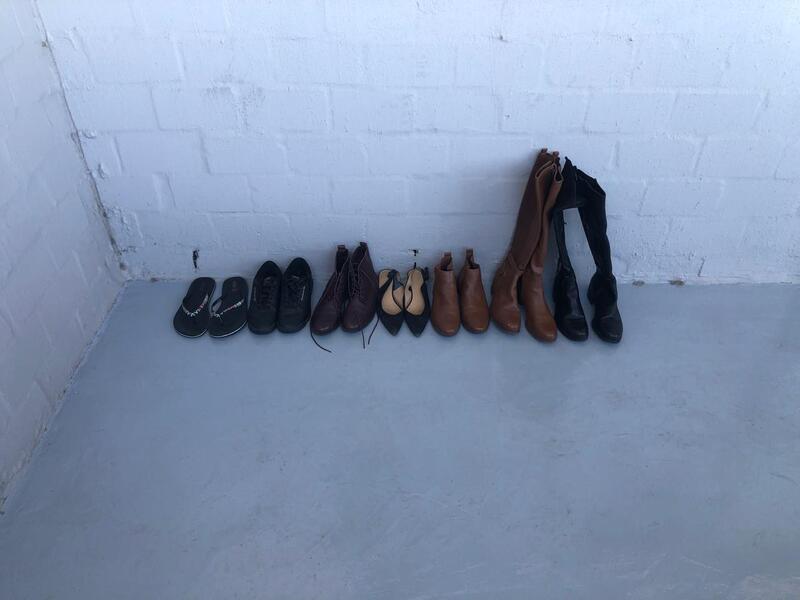 Burgundy  Storage Unit auction IB-7919